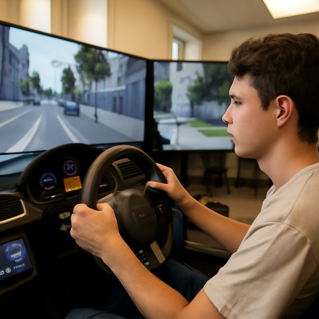 A Importância das Aulas em Simuladores de Direção: treino inteligente antes de tirar a carteira de motorista